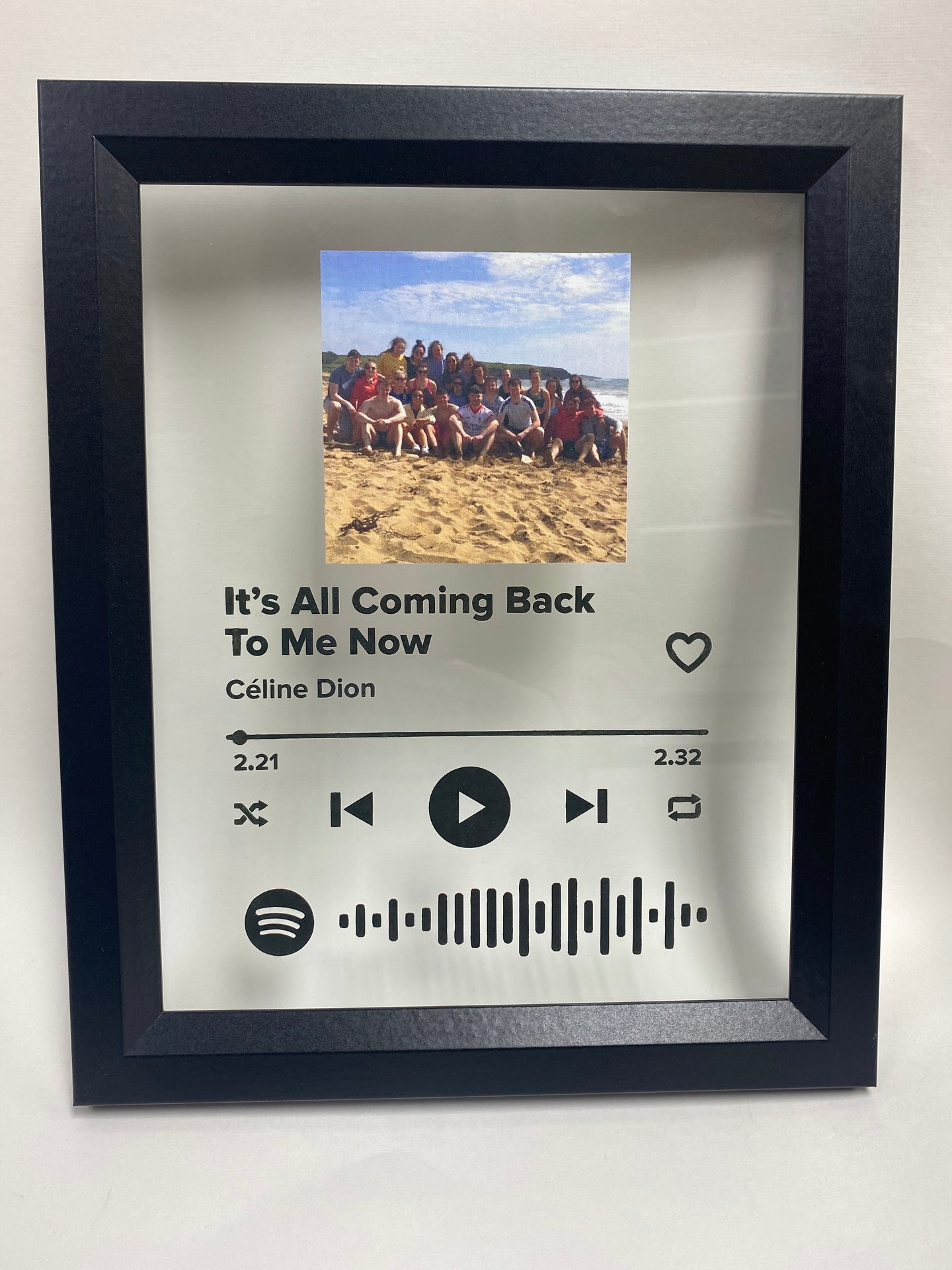 Medium Personalised Spotify Frame