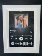 Load image into Gallery viewer, Small Personalised Spotify Frame
