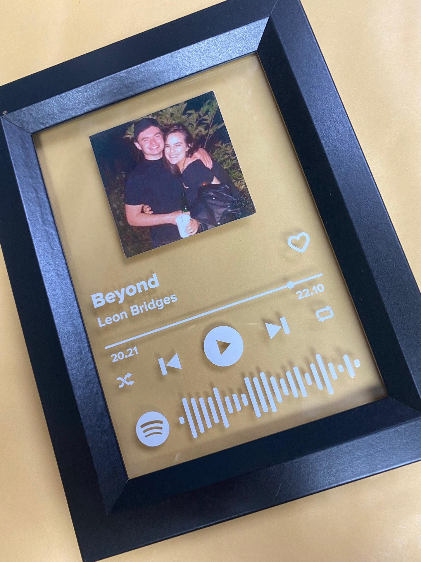 Small Personalised Spotify Frame