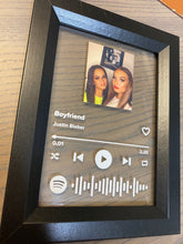 Load image into Gallery viewer, Small Personalised Spotify Frame
