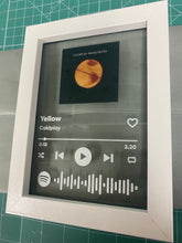 Load image into Gallery viewer, Small Personalised Spotify Frame
