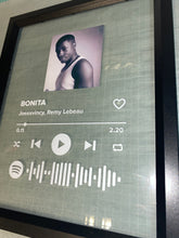 Load image into Gallery viewer, Large Personalised Spotify Frame
