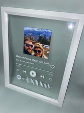 Load image into Gallery viewer, Large Personalised Spotify Frame
