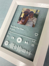 Load image into Gallery viewer, Small Personalised Spotify Frame
